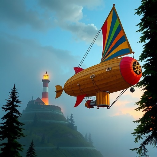 13万愿望单达成！DIY飞艇遨游空岛，《回音：飞艇传说》周三上线！