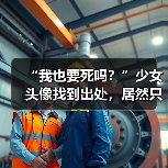 “我也要死吗?”少女头像找到出处,居然只是一场炒作骗局?(图1) “我也要死吗?”少女头像找到出处,居然只是一场炒作骗局?(图1)