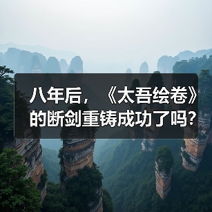 八年后,《太吾绘卷》的断剑重铸成功了吗?(图4) 八年后,《太吾绘卷》的断剑重铸成功了吗?(图4)