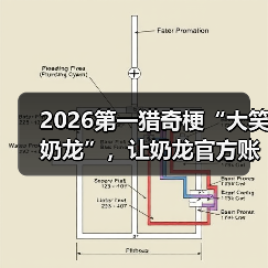 2026第一猎奇梗“大笑奶龙”，让奶龙官方账号关闭了评论区（图1）