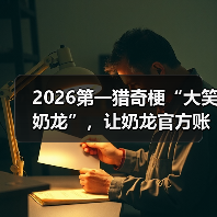 2026第一猎奇梗“大笑奶龙”，让奶龙官方账号关闭了评论区（图3）