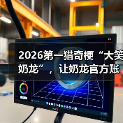 2026第一猎奇梗“大笑奶龙”，让奶龙官方账号关闭了评论区（图4）