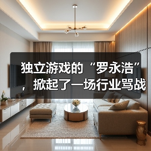 独立游戏的“罗永浩”,掀起了一场行业骂战(图1) 独立游戏的“罗永浩”,掀起了一场行业骂战(图1)