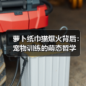 萝卜纸巾猫爆火背后:宠物训练的萌态哲学(图3) 萝卜纸巾猫爆火背后:宠物训练的萌态哲学(图3)