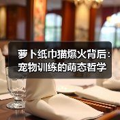 萝卜纸巾猫爆火背后:宠物训练的萌态哲学(图4) 萝卜纸巾猫爆火背后:宠物训练的萌态哲学(图4)