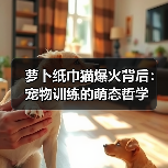 萝卜纸巾猫爆火背后:宠物训练的萌态哲学(图1) 萝卜纸巾猫爆火背后:宠物训练的萌态哲学(图1)