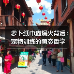 萝卜纸巾猫爆火背后:宠物训练的萌态哲学(图2) 萝卜纸巾猫爆火背后:宠物训练的萌态哲学(图2)